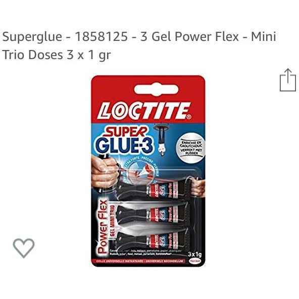 Colle Super Glue (3 tubes 1g) -30% - GEO Gabon Shop Online 