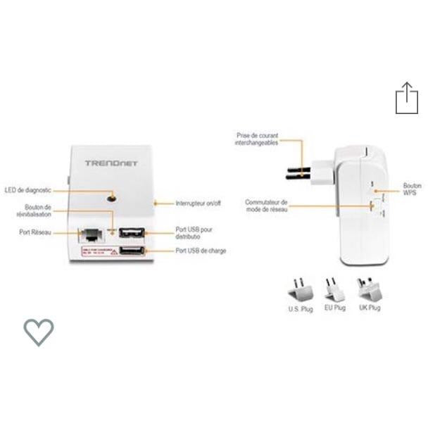 Wifi Routeur voyage TEW-714TRU -50% - GEO Gabon Shop Online 