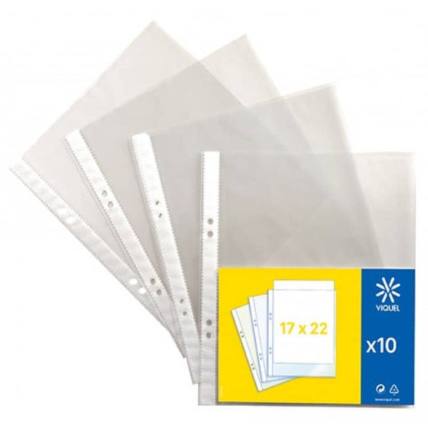 Pochettes perforées A5 PP sachet de 10 -25% - GEO Gabon Shop Online 