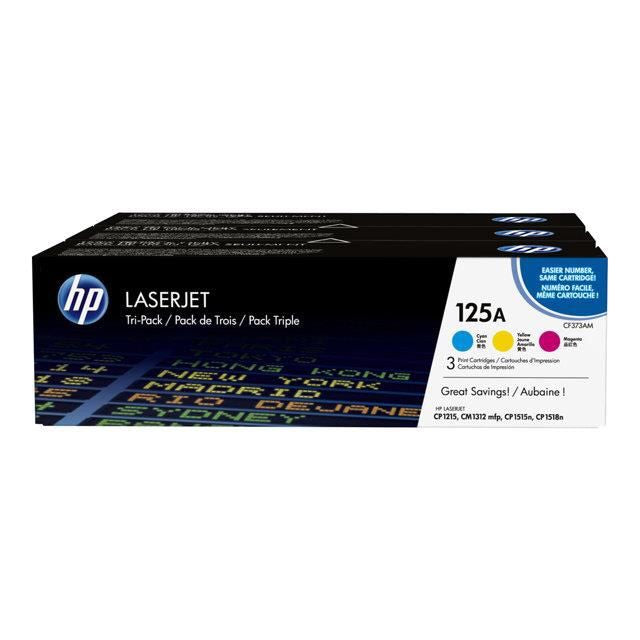 Toners HP laserjet N°125A C/M/Y (3) -30% - GEO Gabon Shop Online 