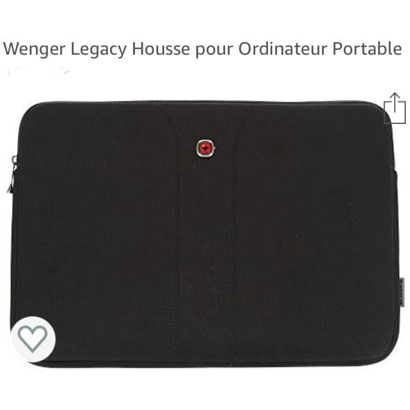 Housse Notebook SLEEVE 15.6" noir -40% - GEO Gabon Shop Online