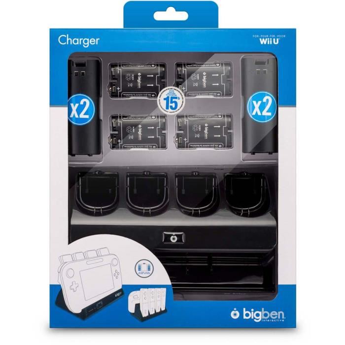 WII/WII U Chargeur Batteries -Destockage !!! - GEO Gabon Shop Online 