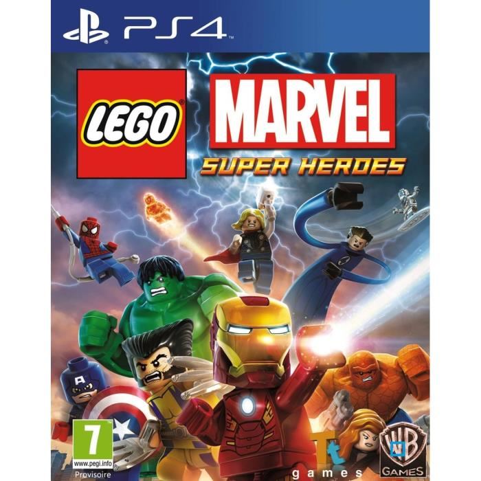 PS4 Jeu LEGO Marvel Super Heroes -40% - GEO Gabon Shop Online 