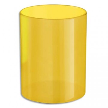 Pot à crayons jaune -20% - GEO Gabon Shop Online 