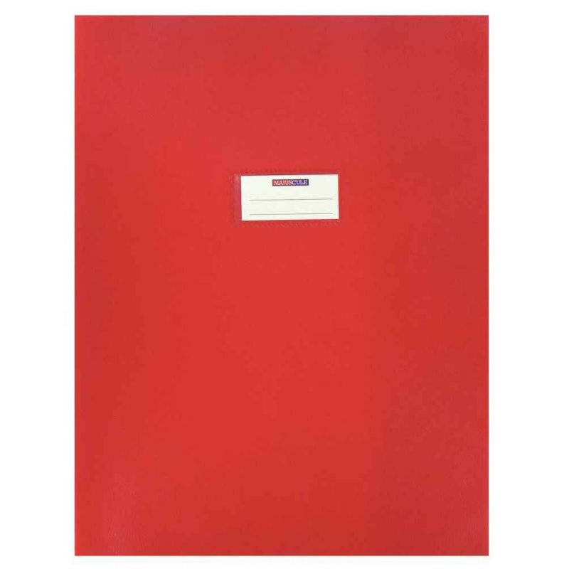 Protège-cahier 24x32 rouge -20% - GEO Gabon Shop Online 