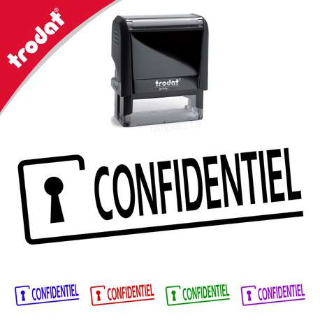 Tampon « CONFIDENTIEL » -20% - GEO Gabon Shop Online 
