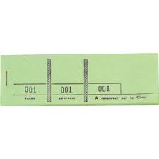 Blocs Tombola verts 48x150 (10) Destockage !!! - GEO Gabon Shop Online