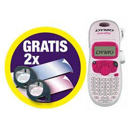 DYMO Letratag LT100H Etiqueteuse Rose 12mm -20% - GEO Gabon Shop Online 