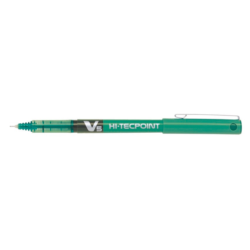 Stylo Bille fin 0.5 V5 Hi-Tecpoint encre verte -20% - GEO Gabon Shop Online 